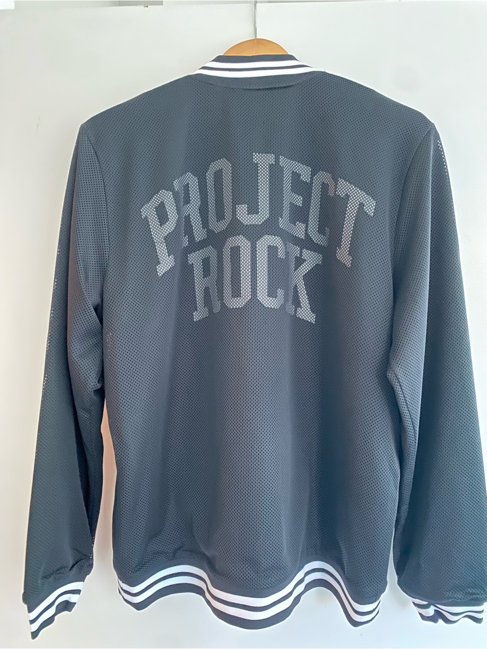 Under Armour Project Rock Varsity Jacket – Size Medium (M/M) – New With Tags